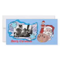 Sneaky Sneaky Santa, [Add Image] Picture Card