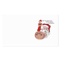 Sneaky Sneaky Santa business cards
