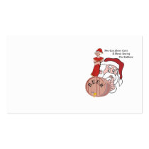 Sneaky Sneaky Santa business cards