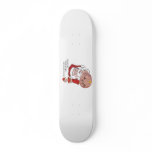 Sneaky Sneaky Santa Custom Skate Board