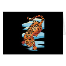 sneaky tiger card