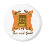 Sneaky Tiki Bar and Grill Magnet
