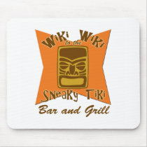 Sneaky Tiki Bar and Grill Mousepad