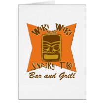 Sneaky Tiki Bar and Grill Vertical Card