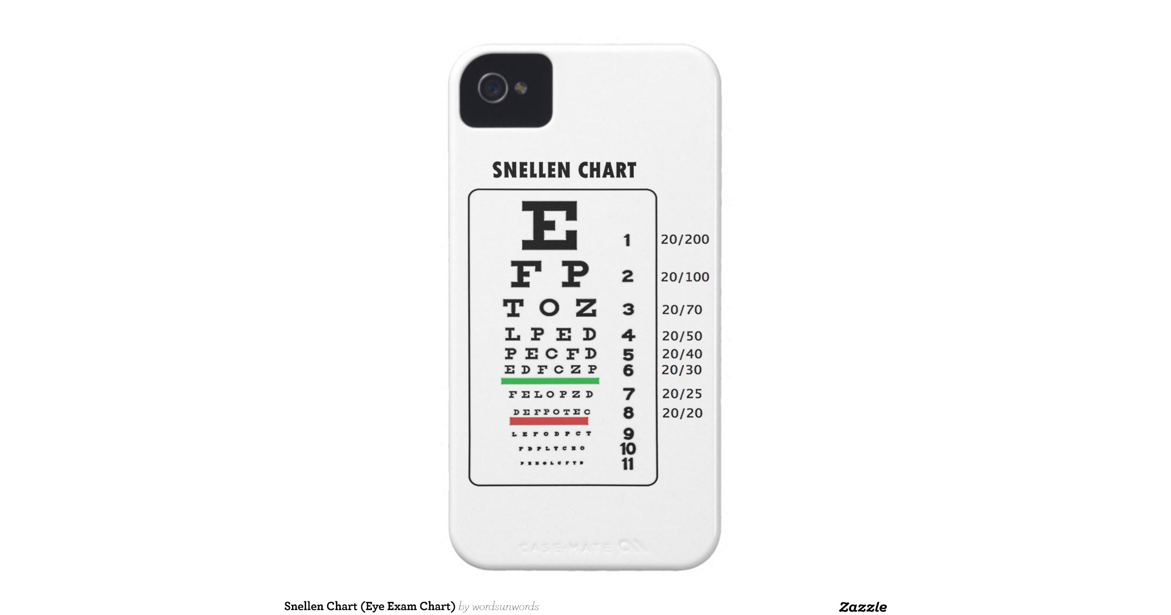 snellen chart eye exam chart iphone 4 cover snellen eye chart for phone