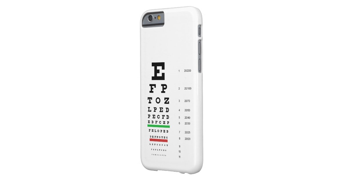 snellen eye chart iphone 6 case zazzle snellen eye chart for phone