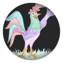 Snging Rooster stickers by pidgiefund Snging Rooster stickers