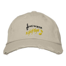 SNGWRTR EMBROIDERED CAP EMBROIDERED HAT