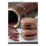 Snickers Macarons Greeting Cards