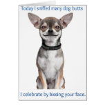 Sniffin some butts card