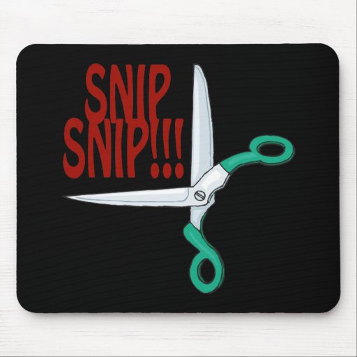 Snip Snip Mousepad