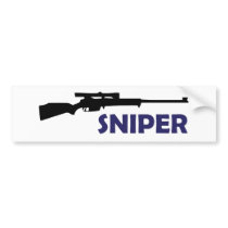 **SNIPER** bumper stickers