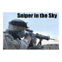 Sniper in the Sky posters