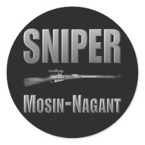 Sniper Mosin-Nagant Sticker by OneCrazedGamer Sniper Mosin-Nagant Sticker