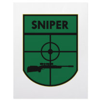 Sniper Patch Customized Letterhead