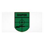 Sniper Patch Customized Photo Card