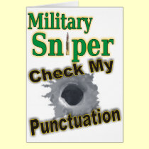 Sniper "Shooter" cards