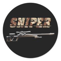 Sniper Round Stickers
