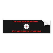 Sniper Sticker Bumper Sticker