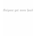 snipers get more head t-shirts by yooygear snipers get more head t-shirts