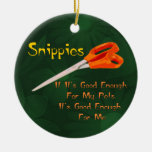 Snippies Christmas Tree Ornament