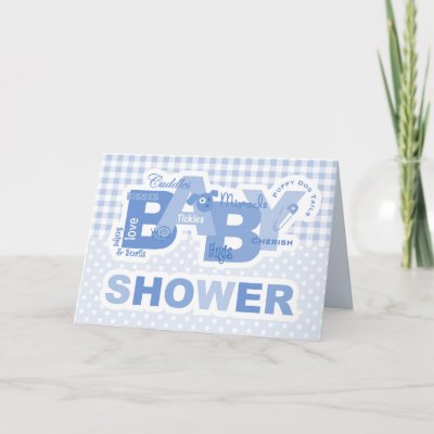 Baby Shower Lettering