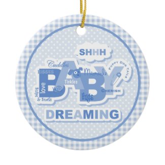 Snips Snails Nursery Door Hanger Ornament
