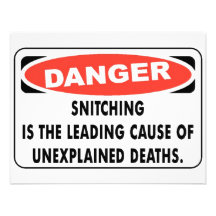 Snitching Announcements