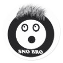 sno bro stickers