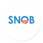 SNOB / ANTI-OBAMA stickers