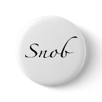Snob buttons by worldsfair Snob buttons