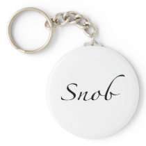 Snob Key Chain