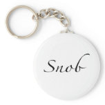 Snob keychains
