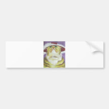 snobbish cat bumper sticker