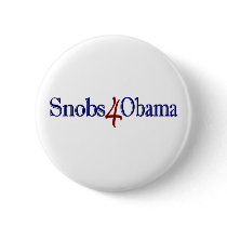Snobs 4 Obama buttons by worldsfair Snobs 4 Obama buttons