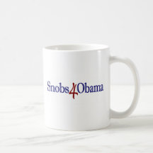 Snobs 4 Obama Mugs