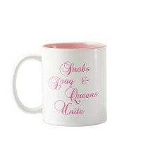 Snobs Coffee Mug