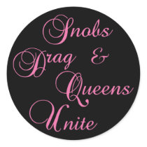Snobs Sticker
