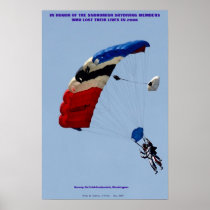 Snohomish Sky Diving Members Poster