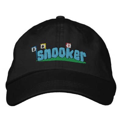 Snooker Embroidered Hat Snooker Embroidered Hat