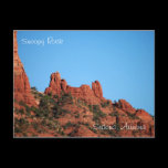 Snoopy Rock: Sedona, Arizona Postcard postcards