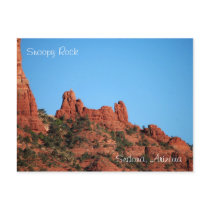 Snoopy Rock: Sedona, Arizona Postcard