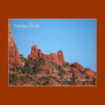 Snoopy Rock: Sedona, Arizona Postcard