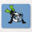 Snorkel Panda mousepads