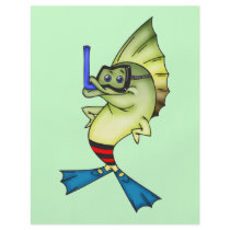 Snorkeling Fish Custom Flyer