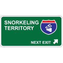 Snorkeling Next Exit photo sculptures by whatitis Snorkeling Next Exit photo sculptures