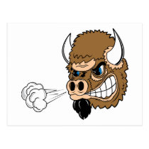 Snorting Bull postcards