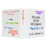 SNOTTY BINDER