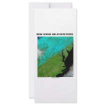 Snow Across Mid-Atlantic States rack cards
