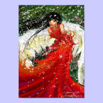 Snow Angel - Christmas Already? Print posters